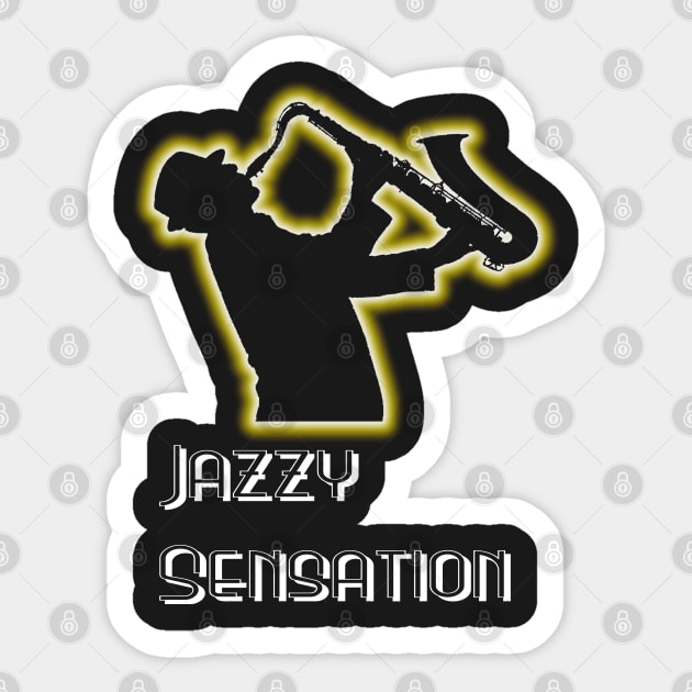 Jazzy Sensation Sticker by djmrice